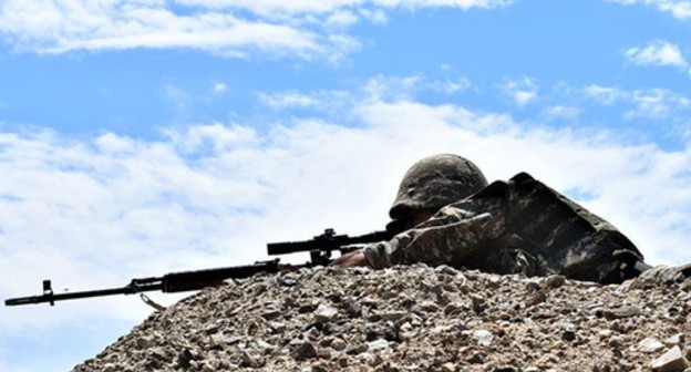 An Armenian soldier. Photo from the official website of the country's Ministry of Defence http://www.mil.am/ru/news/8148 An Armenian soldier. Photo from the official website of the country's Ministry of Defence http://www.mil.am/ru/news/8148