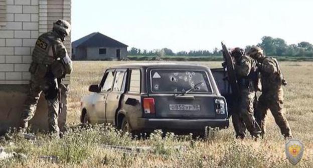 A special operation. Photo by the press service of the Russian National Antiterrorist Committee (NAC) http://nac.gov.ru A special operation. Photo by the press service of the Russian National Antiterrorist Committee (NAC) http://nac.gov.ru