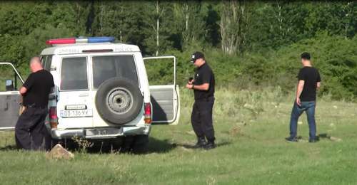 Georgian law enforcers on the border with South Ossetia on July 25, 2020. Photo by the press service of the KGB of South Ossetia, https://www.facebook.com/photo.php?fbid=1195215877504263&set=pcb.632342307379531&type=3&theater&ifg=1 Georgian law enforcers on the border with South Ossetia on July 25, 2020. Photo by the press service of the KGB of South Ossetia, https://www.facebook.com/photo.php?fbid=1195215877504263&set=pcb.632342307379531&type=3&theater&ifg=1