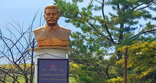 Joseph Stalin bust. Photo by Anna Djioyeva for the Caucasian Knot Joseph Stalin bust. Photo by Anna Djioyeva for the Caucasian Knot