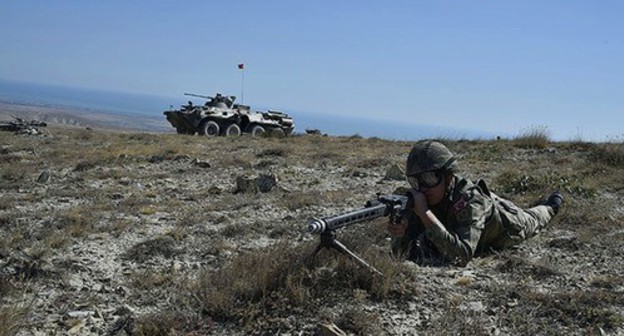 Serviceman of the Azerbaijani Army. Photo: press service of the Ministry of Defence of Azerbaijan, https://mod.gov.az/ Serviceman of the Azerbaijani Army. Photo: press service of the Ministry of Defence of Azerbaijan, https://mod.gov.az/