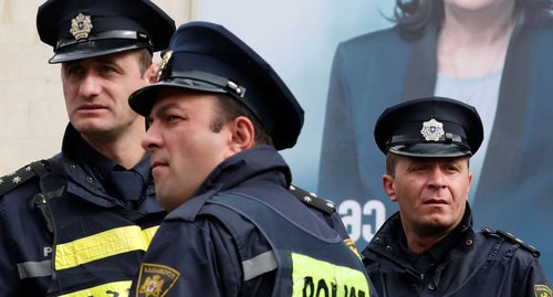 Georgian policemen. Photo: REUTERS DAVID MDZINARISHVILI Georgian policemen. Photo: REUTERS DAVID MDZINARISHVILI