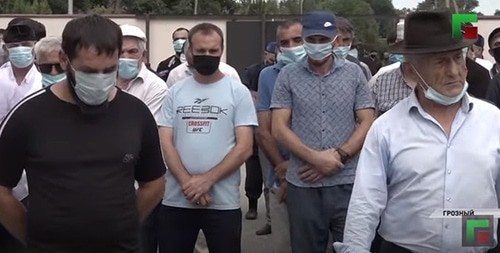 Public rebukes of Chechens. Screenshot from a video posted by ChGTRK 'Grozny': https://www.youtube.com/watch?v=DCtK88gUkvI&feature=youtu.be Public rebukes of Chechens. Screenshot from a video posted by ChGTRK 'Grozny': https://www.youtube.com/watch?v=DCtK88gUkvI&feature=youtu.be