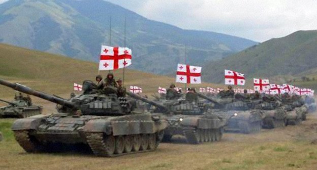 Georgian tanks. Photo: http://news.siteua.org/Мир/25258/ Georgian tanks. Photo: http://news.siteua.org/Мир/25258/