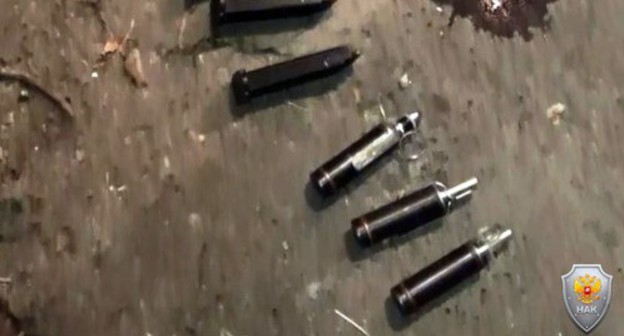 Weapons found at the place of the shootout on August 9, 2020. Photo by the press service of the National Antiterrorist Committee (NAC) http://nac.gov.ru/kontrterroristicheskie-operacii/v-respublike-ingushetiya-provedena.html Weapons found at the place of the shootout on August 9, 2020. Photo by the press service of the National Antiterrorist Committee (NAC) http://nac.gov.ru/kontrterroristicheskie-operacii/v-respublike-ingushetiya-provedena.html