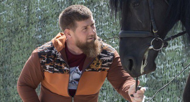 Ramzan Kadyrov. Photo from his official account on the "VKontakte" vk.com/ramzan Ramzan Kadyrov. Photo from his official account on the "VKontakte" vk.com/ramzan