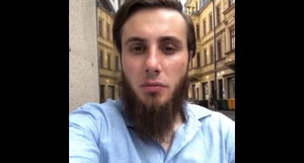 Mokhmad Abdurakhmanov. Screenshot of the video https://web.facebook.com/watch/?v=2655666991313272 Mokhmad Abdurakhmanov. Screenshot of the video https://web.facebook.com/watch/?v=2655666991313272