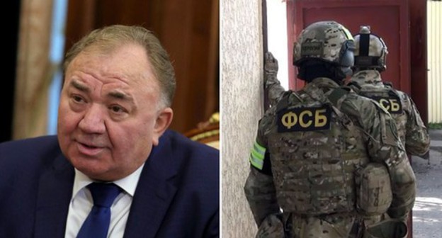 Makhmud-Ali Kalimatov, law enforcers. Photo: kremlin.ru, NAC press service. Collage made by the Caucasian Knot Makhmud-Ali Kalimatov, law enforcers. Photo: kremlin.ru, NAC press service. Collage made by the Caucasian Knot
