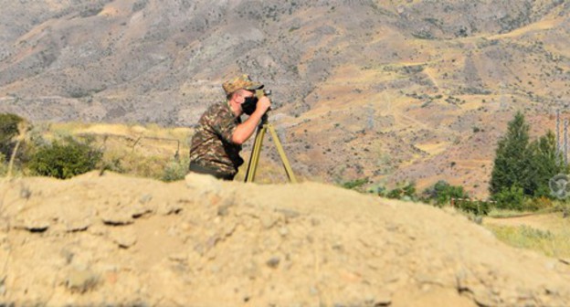An Armenian soldier. Photo: press service of the Ministry of Defence of Armenia An Armenian soldier. Photo: press service of the Ministry of Defence of Armenia