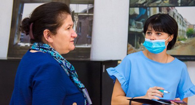 Aneta Gadieva (on the left) and Anastasia Mingalimova. Photo by Inna Getmanets Aneta Gadieva (on the left) and Anastasia Mingalimova. Photo by Inna Getmanets
