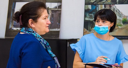 Aneta Gadieva (on the left) and Anastasia Mingalimova. Photo by Inna Getmanets Aneta Gadieva (on the left) and Anastasia Mingalimova. Photo by Inna Getmanets