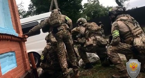 Law enforcers during a counterterrorist operation (CTO). Photo by the press service of the Russian National Antiterrorism Committee (NAC) http://nac.gov.ru/kontrterroristicheskie-operacii/v-ingushetii-v-hode-kto-neytralizovany-troe.html#&gid=1&pid=2 Law enforcers during a counterterrorist operation (CTO). Photo by the press service of the Russian National Antiterrorism Committee (NAC) http://nac.gov.ru/kontrterroristicheskie-operacii/v-ingushetii-v-hode-kto-neytralizovany-troe.html#&gid=1&pid=2