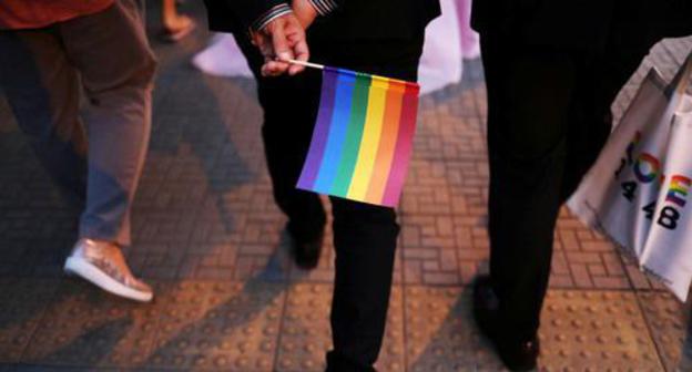 Rainbow flag. Photo: REUTERS/Ann Wang Rainbow flag. Photo: REUTERS/Ann Wang