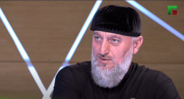Adam Delimkhanov, the adviser to the head of Chechnya. Screenshot of the video https://youtu.be/ofAzWw_aW7g Adam Delimkhanov, the adviser to the head of Chechnya. Screenshot of the video https://youtu.be/ofAzWw_aW7g