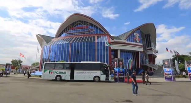 'Coliseum' Sports Hall, where boxing fights will take place. Screenshot from video posted by the press service of the 'Coliseum' Sports Hall: https://www.youtube.com/watch?v=bPAlQRdvGM8 'Coliseum' Sports Hall, where boxing fights will take place. Screenshot from video posted by the press service of the 'Coliseum' Sports Hall: https://www.youtube.com/watch?v=bPAlQRdvGM8