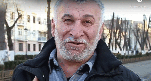 Timur Tskhurbati. Screenshot from video poste by the Caucasian Knot at: https://www.youtube.com/watch?time_continue=45&v=XOeIbt0ojuc&feature=emb_logo Timur Tskhurbati. Screenshot from video poste by the Caucasian Knot at: https://www.youtube.com/watch?time_continue=45&v=XOeIbt0ojuc&feature=emb_logo