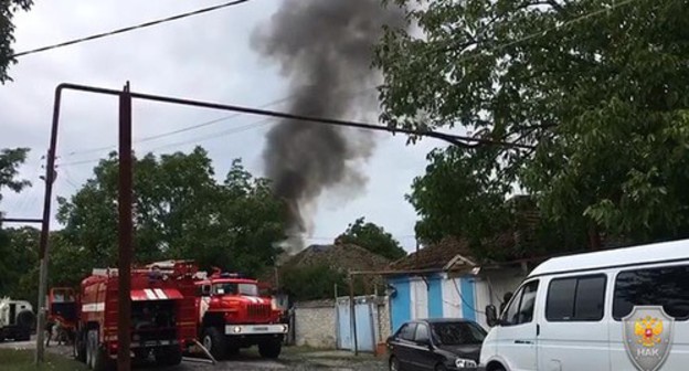 Special operation in the village of Troitskoye, Sunzha District of Ingushetia, August 23, 2020. Photo: NAC press service, http://nac.gov.ru/kontrterroristicheskie-operacii/v-ingushetii-v-hode-kto-neytralizovany-troe.html Special operation in the village of Troitskoye, Sunzha District of Ingushetia, August 23, 2020. Photo: NAC press service, http://nac.gov.ru/kontrterroristicheskie-operacii/v-ingushetii-v-hode-kto-neytralizovany-troe.html