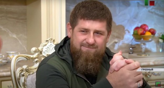 Ramzan Kadyrov. Screenshot: https://www.youtube.com/channel/UC3FPh5_CUUx99KCqDE09kWQ Ramzan Kadyrov. Screenshot: https://www.youtube.com/channel/UC3FPh5_CUUx99KCqDE09kWQ
