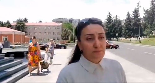 Sevindj Sadygova. Screenshot of the video https://web.facebook.com/Azad.Soz.Az/videos/739806920116792/?v=739806920116792&_rdc=1&_ Sevindj Sadygova. Screenshot of the video https://web.facebook.com/Azad.Soz.Az/videos/739806920116792/?v=739806920116792&_rdc=1&_