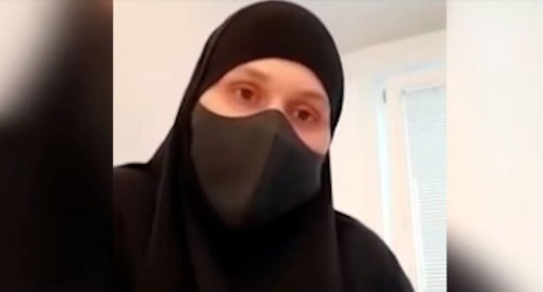 A wife of Mamikhan Umarov, who was killed in Austria. Screenshot of the video posted at the "Свободный Кавказ" YouTube channel https://www.youtube.com/watch?time_continue=5&v=4rCx6dfW-cM&feature=emb_logo A wife of Mamikhan Umarov, who was killed in Austria. Screenshot of the video posted at the "Свободный Кавказ" YouTube channel https://www.youtube.com/watch?time_continue=5&v=4rCx6dfW-cM&feature=emb_logo