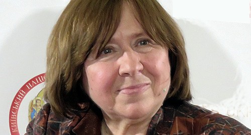 Svetlana Alexievich. Photo: Sergento https://ru.wikipedia.org/ Svetlana Alexievich. Photo: Sergento https://ru.wikipedia.org/