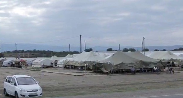 Camp in Kullar. Screenshot from the video posted by the Caucasian Knot at: https://youtu.be/n-JJNn-2XLI Camp in Kullar. Screenshot from the video posted by the Caucasian Knot at: https://youtu.be/n-JJNn-2XLI