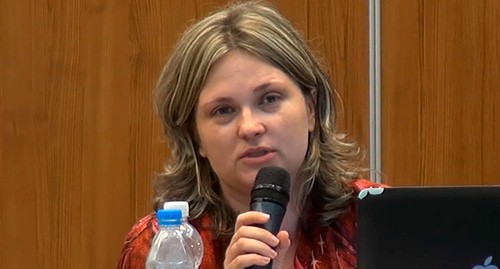 Elena Milashina. Screenshot: https://www.youtube.com/watch?v=8-BkcWQP5L0 Elena Milashina. Screenshot: https://www.youtube.com/watch?v=8-BkcWQP5L0