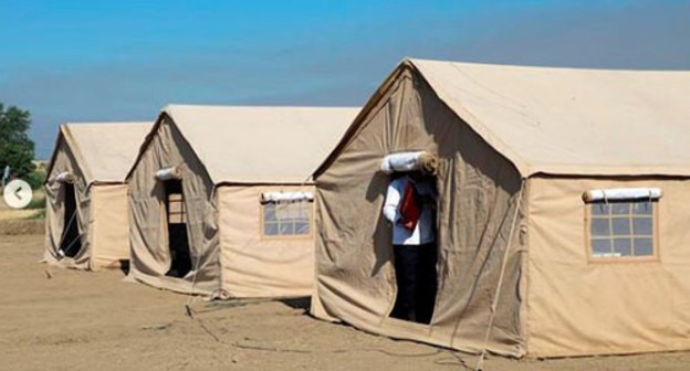 Camp in Kullar. Photo: press service of the Derbent District Administration Camp in Kullar. Photo: press service of the Derbent District Administration
