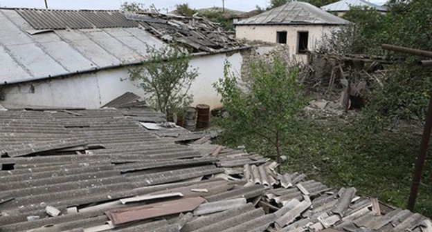 Roofs destroyed as a result of shelling attacks, Martuni, Nagorno-Karabakh. Photo: Hayk Baghdasaryan/Photolure via REUTERS Roofs destroyed as a result of shelling attacks, Martuni, Nagorno-Karabakh. Photo: Hayk Baghdasaryan/Photolure via REUTERS