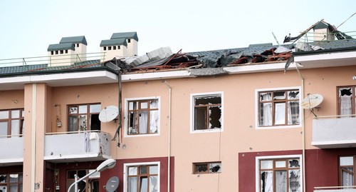 Consequences of shelling of the city of Terter. Photo by Aziz Karimov for the "Caucasian Knot" Consequences of shelling of the city of Terter. Photo by Aziz Karimov for the "Caucasian Knot"