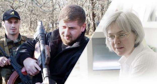 Ramzan Kadyrov, Anna Politkovskaya. Photo: http://politkovskaya.novayagazeta.ru/ Ramzan Kadyrov, Anna Politkovskaya. Photo: http://politkovskaya.novayagazeta.ru/