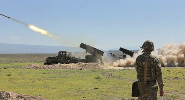 Armenian army at the war front, October 8, 2020. Photo by the press service of the Ministry of Defence of Armenia Armenian army at the war front, October 8, 2020. Photo by the press service of the Ministry of Defence of Armenia