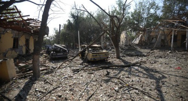 Consequences of a missile attack on the city of Barda. Photo by Aziz Karimov for the "Caucasian Knot" Consequences of a missile attack on the city of Barda. Photo by Aziz Karimov for the "Caucasian Knot"