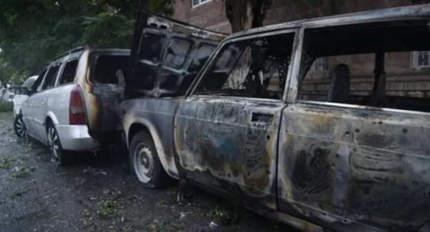Consequences of shelling Stepanakert. Photo: Արցախի Տեղեկատվական շտաբ / NKR InfoCenter Consequences of shelling Stepanakert. Photo: Արցախի Տեղեկատվական շտաբ / NKR InfoCenter