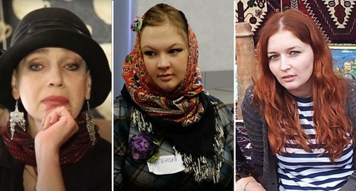 Svetlana Anokhina, Evgenia Velichkina, Bariyat Idrisova. Screenshot: https://www.youtube.com/watch?v=yCs86dK2VM8&feature=emb_logo, press service of "Warm House on the Hill" Centre for the Protection of Motherhood and Childhood, personal Facebook page, https://www.facebook.com/idrisova.bariyat Svetlana Anokhina, Evgenia Velichkina, Bariyat Idrisova. Screenshot: https://www.youtube.com/watch?v=yCs86dK2VM8&feature=emb_logo, press service of "Warm House on the Hill" Centre for the Protection of Motherhood and Childhood, personal Facebook page, https://www.facebook.com/idrisova.bariyat