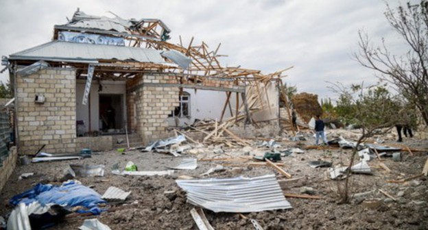Destroyed house in the Terter District. Photo by Aziz Karimov for the Caucasian Knot Destroyed house in the Terter District. Photo by Aziz Karimov for the Caucasian Knot