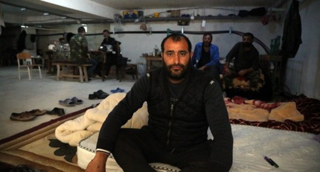 Residents of the settlement of Shikharkh in a bombshelter. Photo by Aziz Karimov for the Caucasian Knot Residents of the settlement of Shikharkh in a bombshelter. Photo by Aziz Karimov for the Caucasian Knot
