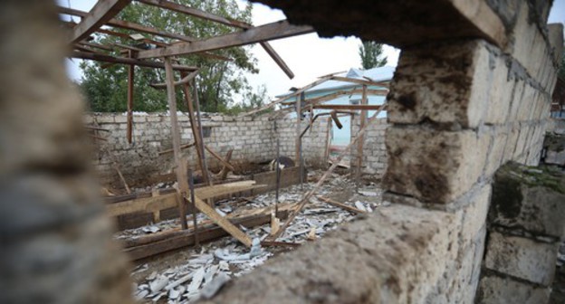 A private house in Terter damaged as a result of shelling. Photo by Aziz Karimov for the Caucasian Knot A private house in Terter damaged as a result of shelling. Photo by Aziz Karimov for the Caucasian Knot