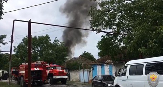 A special operation conducted in the village of Troitskoye, Sunzha District. August 23, 2020. Photo by the press service of the Russian National Antiterrorist Committee (NAC) http://nac.gov.ru/kontrterroristicheskie-operacii/v-ingushetii-v-hode-kto-neytralizovany-troe.html