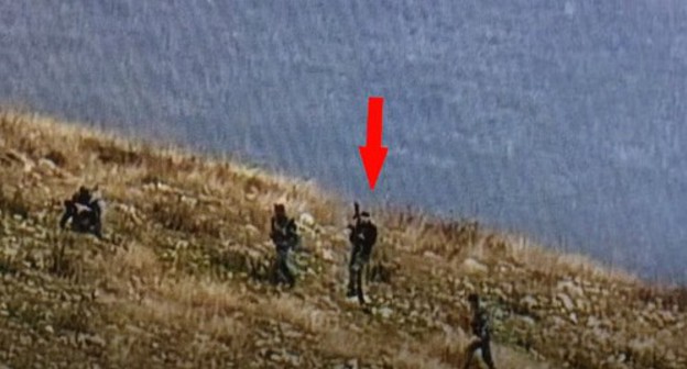 Screenshot of a video filmed in the southeastern direction of the contact line in Karabakh. It is noted that the militants differ both in equipment and behavior from the military personnel of the Azerbaijani Armed Forces. Screenshot of the video by NKR DEFENSE ARMY https://www.youtube.com/watch?v=A7E1RSmHPmo&feature=emb_logo Screenshot of a video filmed in the southeastern direction of the contact line in Karabakh. It is noted that the militants differ both in equipment and behavior from the military personnel of the Azerbaijani Armed Forces. Screenshot of the video by NKR DEFENSE ARMY https://www.youtube.com/watch?v=A7E1RSmHPmo&feature=emb_logo