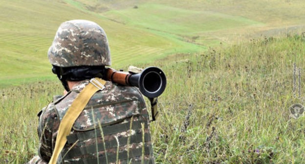 Soldier of the Armenian Army. Photo: press service of the Ministry of Defence of Armenia, https://mil.am/hy/news/8361 Soldier of the Armenian Army. Photo: press service of the Ministry of Defence of Armenia, https://mil.am/hy/news/8361
