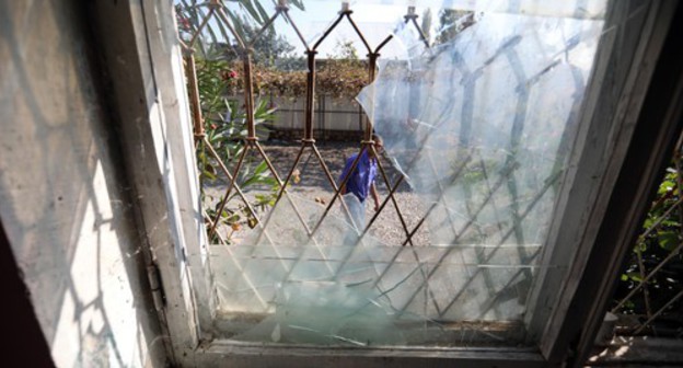 A residential house damaged as a result of shelling, October 20, 2020. Photo by Aziz Karimov for the Caucasian Knot A residential house damaged as a result of shelling, October 20, 2020. Photo by Aziz Karimov for the Caucasian Knot