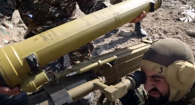 Combat positions of the Armenia Army. Screenshot: https://www.youtube.com/watch?v=D7G7cMWykvU&feature=emb_logo Combat positions of the Armenia Army. Screenshot: https://www.youtube.com/watch?v=D7G7cMWykvU&feature=emb_logo