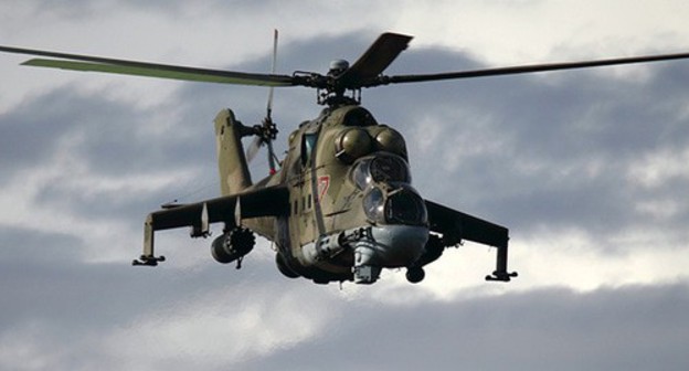 Mi-24 helicopter. Photo: Igor Dvurekov https://ru.wikipedia.org/ Mi-24 helicopter. Photo: Igor Dvurekov https://ru.wikipedia.org/