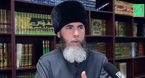 Salakh Mezhiev, the Mufti of Chechnya. Screenshot: https://www.youtube.com/watch?v=yNxsyA6X_Js Salakh Mezhiev, the Mufti of Chechnya. Screenshot: https://www.youtube.com/watch?v=yNxsyA6X_Js