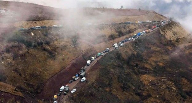 Armenians leaving the Karvachar District. Photo by Alvard Grigoryan for the Caucasian Knot Armenians leaving the Karvachar District. Photo by Alvard Grigoryan for the Caucasian Knot