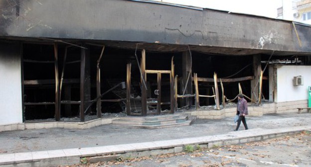 Consequences of a shelling attack on Stepanakert. November 15, 2020. Photo by Armine Martirosyan for the "Caucasian Knot" Consequences of a shelling attack on Stepanakert. November 15, 2020. Photo by Armine Martirosyan for the "Caucasian Knot"