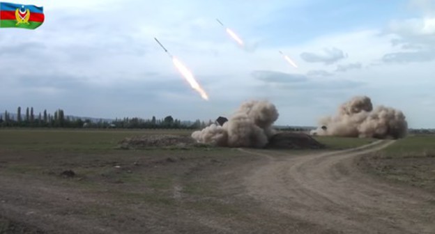 The battles near Djebrail (Djrakan). October 2020. Screenshot of the video posted at the YouTube channel of the Armenian Ministry of Defence https://www.youtube.com/watch?v=t-lN3JF9JKE The battles near Djebrail (Djrakan). October 2020. Screenshot of the video posted at the YouTube channel of the Armenian Ministry of Defence https://www.youtube.com/watch?v=t-lN3JF9JKE