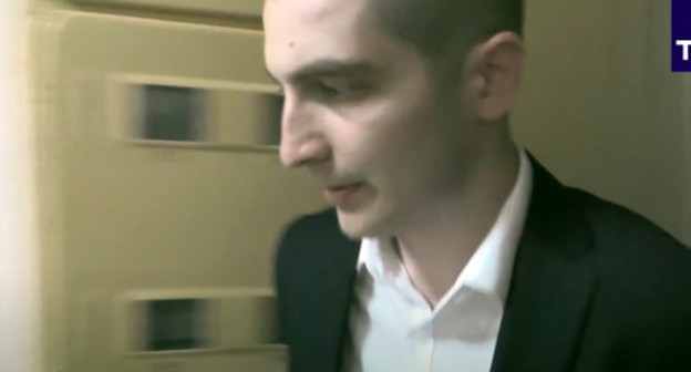 The detention of Giorgi Guev. Screenshot of the video by TASS https://www.youtube.com/watch?v=yYQEb5nf0Iw&feature=youtu.be The detention of Giorgi Guev. Screenshot of the video by TASS https://www.youtube.com/watch?v=yYQEb5nf0Iw&feature=youtu.be