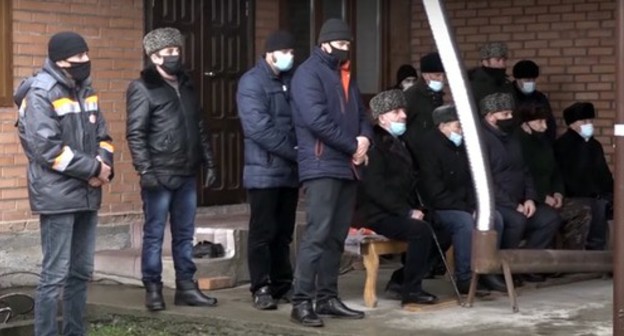 People attending funerals of Abdulak (Abdullah) Anzorov. Screenshot: https://www.youtube.com/watch?v=Jl8C73XS_0c&feature=emb_logo People attending funerals of Abdulak (Abdullah) Anzorov. Screenshot: https://www.youtube.com/watch?v=Jl8C73XS_0c&feature=emb_logo